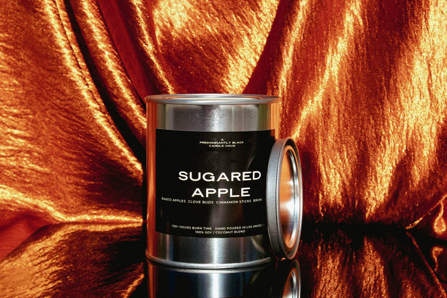 A Sugared Apple Candle