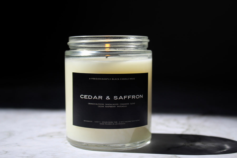 An Everyday Candle -  Cedar and Saffron