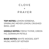 CLOVE + PRAYER PERFUME TINCTURE