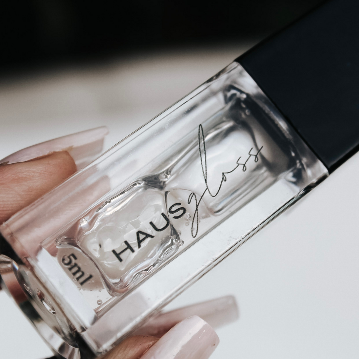 A HAUS GLOSS close-up