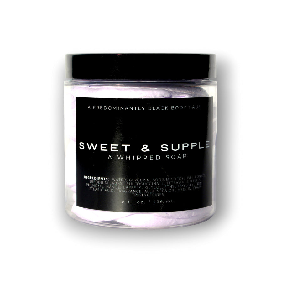 BODY HAUS - SWEET & SUPPLE, A WHIPPED BODY SOAP