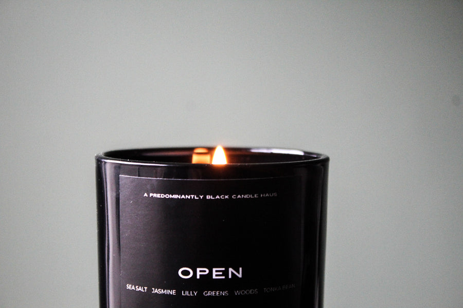 AN OPEN CANDLE