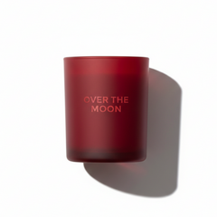 MATTE RED GLASS VESSEL CANDLE