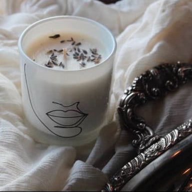SOLITUDE CANDLE — lifestyle photograph by Predominantly Black