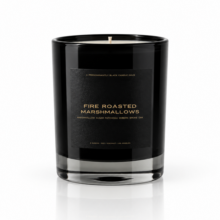 A FIRE ROASTED MARSHMALLOWS CANDLE