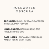 ROSEWATER OBSCURA PERFUME TINCTURE