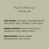 PATCHOULI PSALM TINCTURE