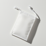 Reusable Bath Tea Bags: empty reusable drawstring bath tea bag — Predominantly Black