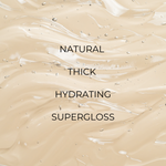 HAUS GLOSS product information over a glossy texture — Predominantly Black