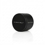 ROAD TRIPPIN' wax melt in a closed black tin; black pepper and sandalwood fragrance — Predominantly Black