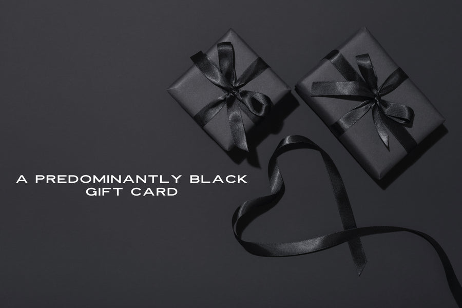 A Predominantly Black Gift Card